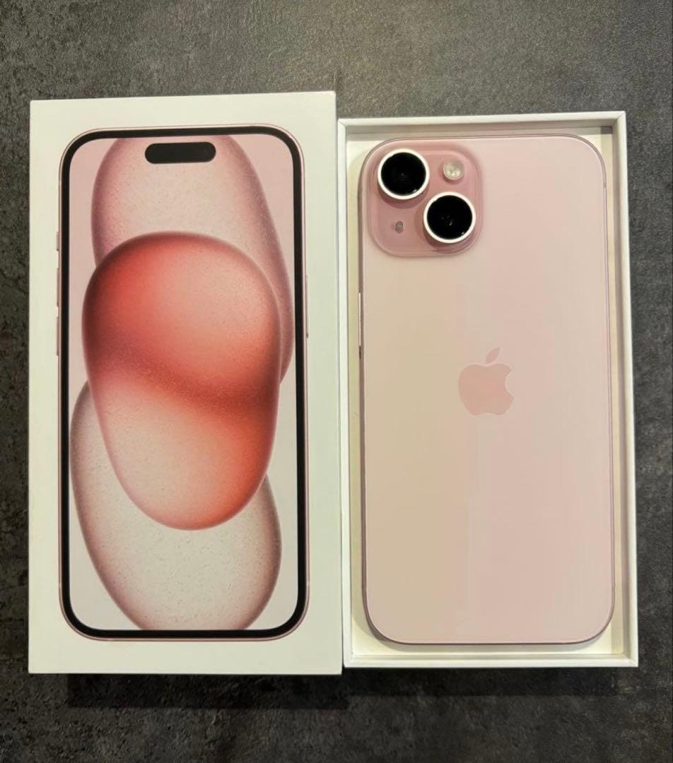 Apple iPhone15 128GB ピンク SiMフリー