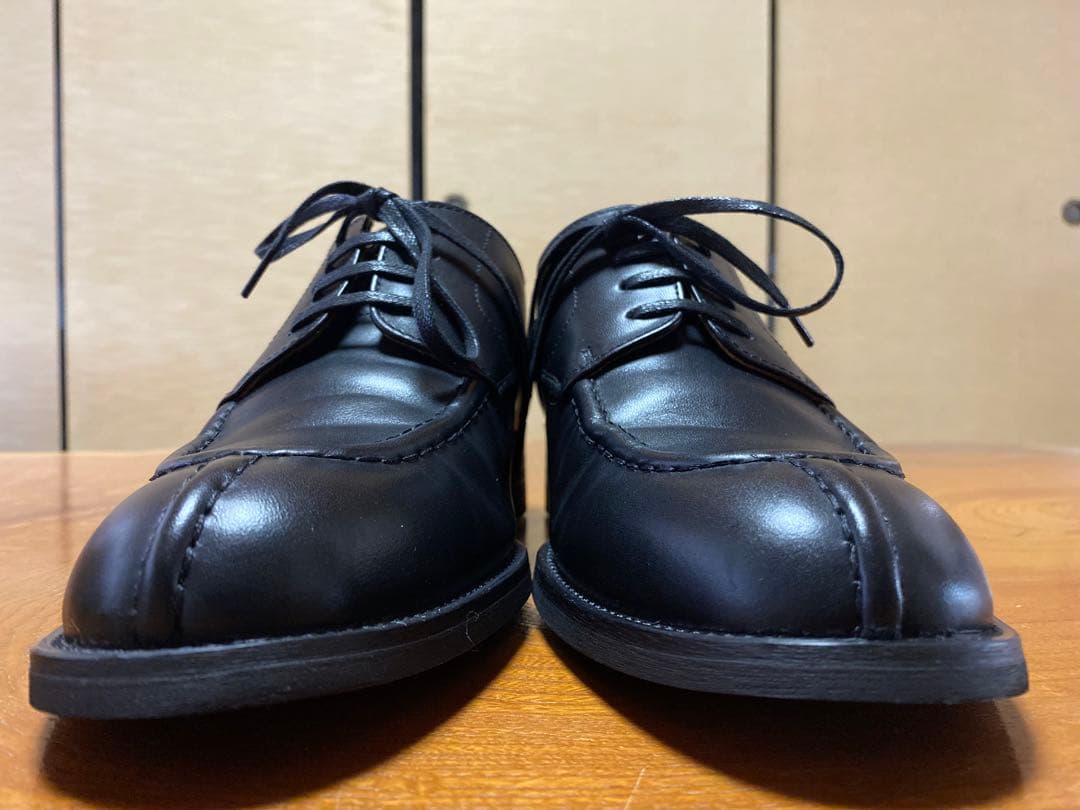 【完売品】【未使用級】shiun シウン uチップ ダービーシューズ