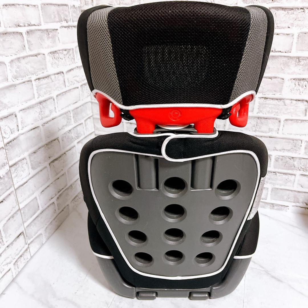 【良品】エールべべ ジュニアシート サラット3ステップ ブラック