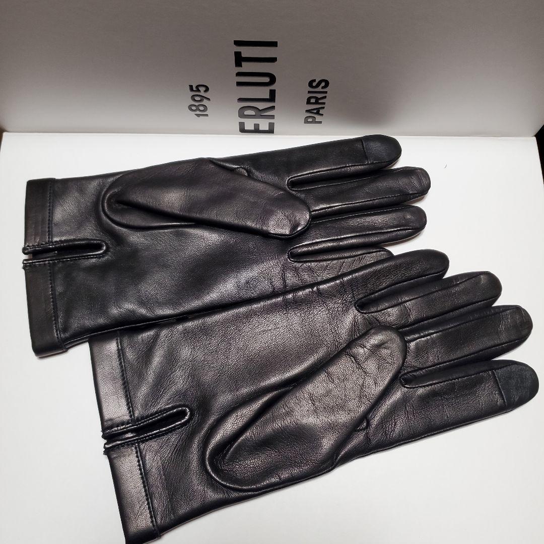 新品未使用 ベルルッティ レザーグローブ