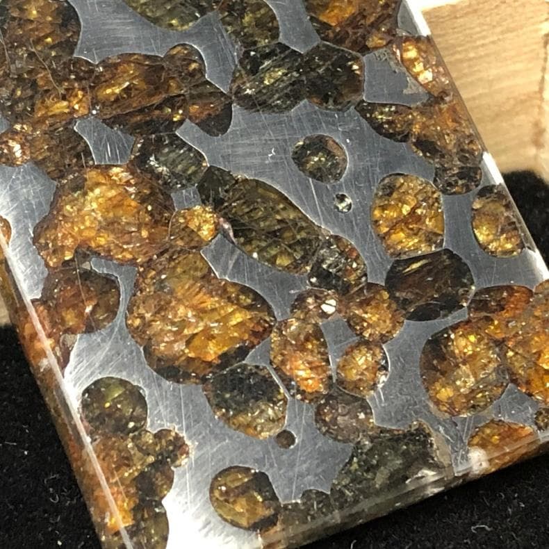 M*0様 パラサイト隕石 隕石　石鉄隕石　セリコ隕石 重さ約16ｇ　共箱