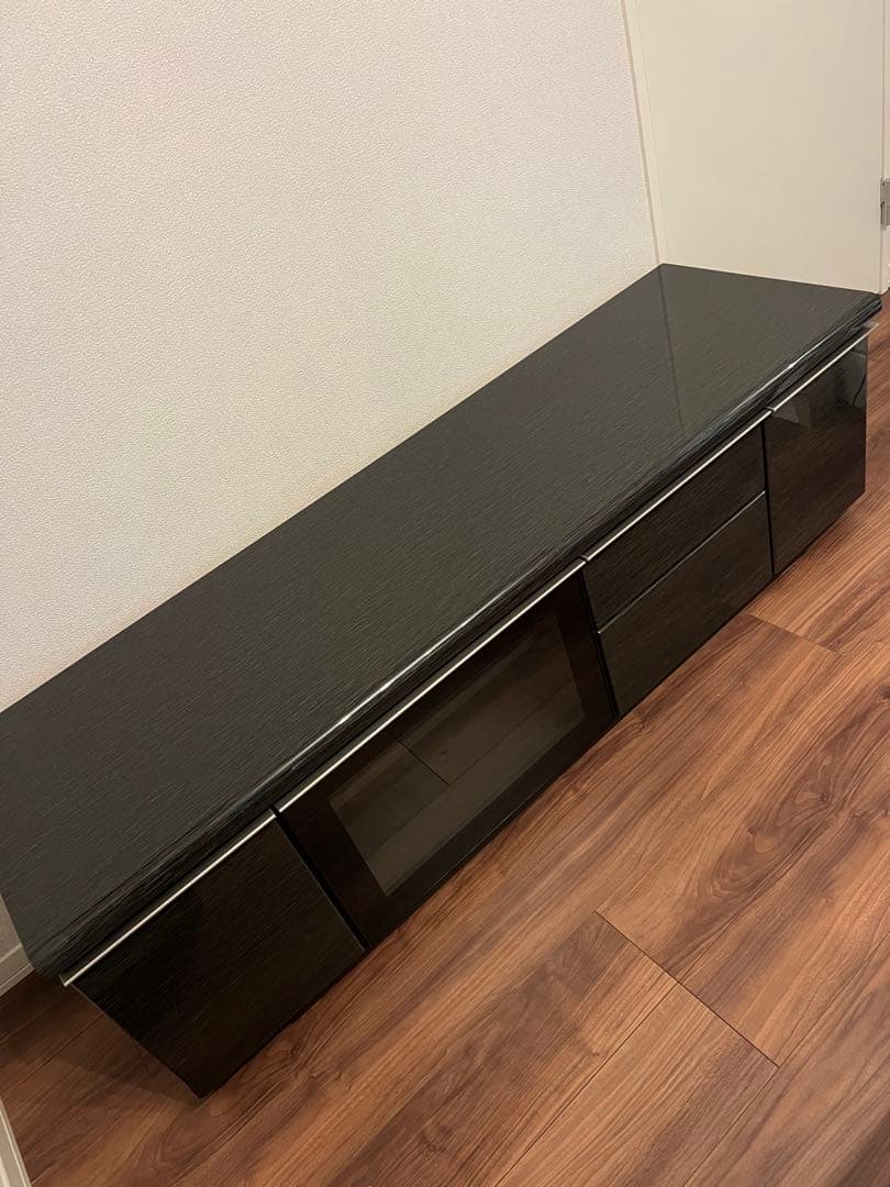 ニトリ　幅150cm テレビ台　ローボードポスティア ブラック