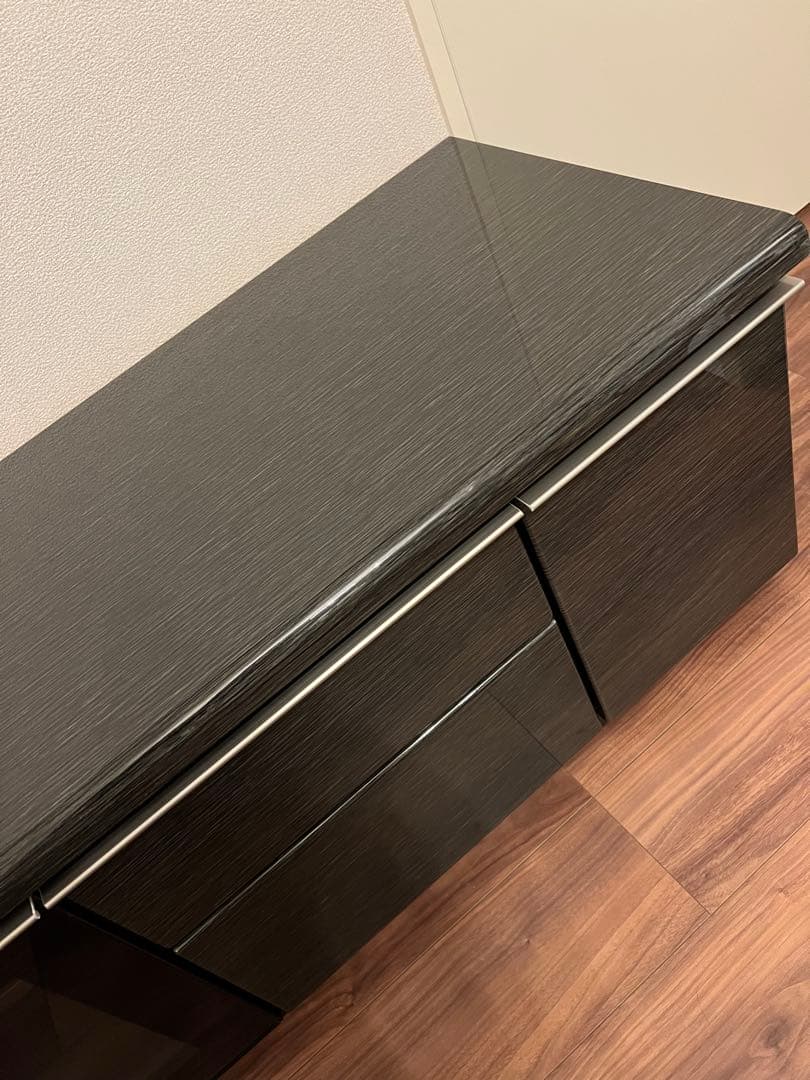 ニトリ　幅150cm テレビ台　ローボードポスティア ブラック