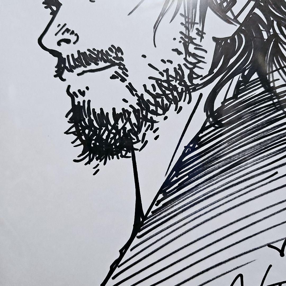 バガボンド 宮本武蔵 イラスト 直筆サイン色紙