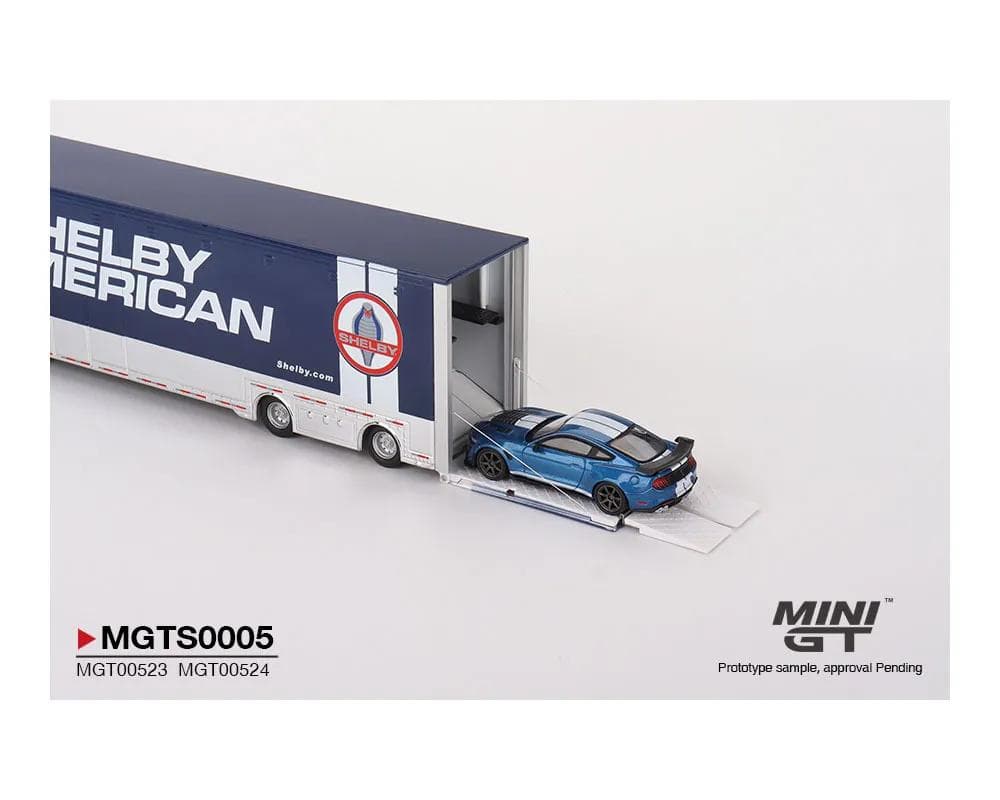 MINI-GT 1/64 シェルビー トランスポーターセット