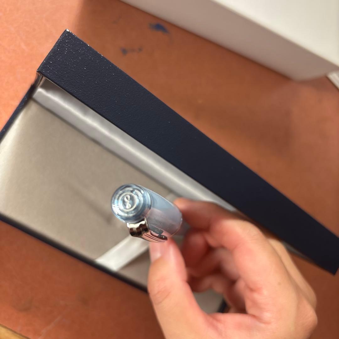 八文字屋銀山スノーグレー・万年筆M