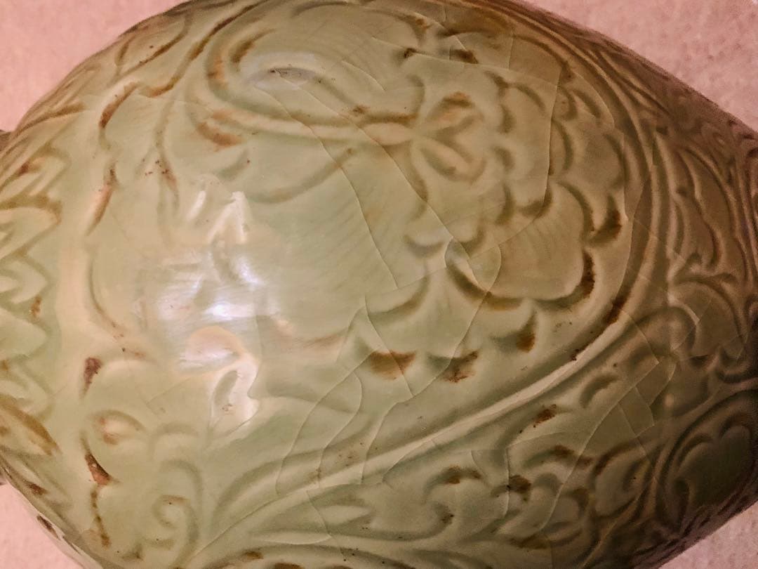 中国清時代竜泉窯大花瓶