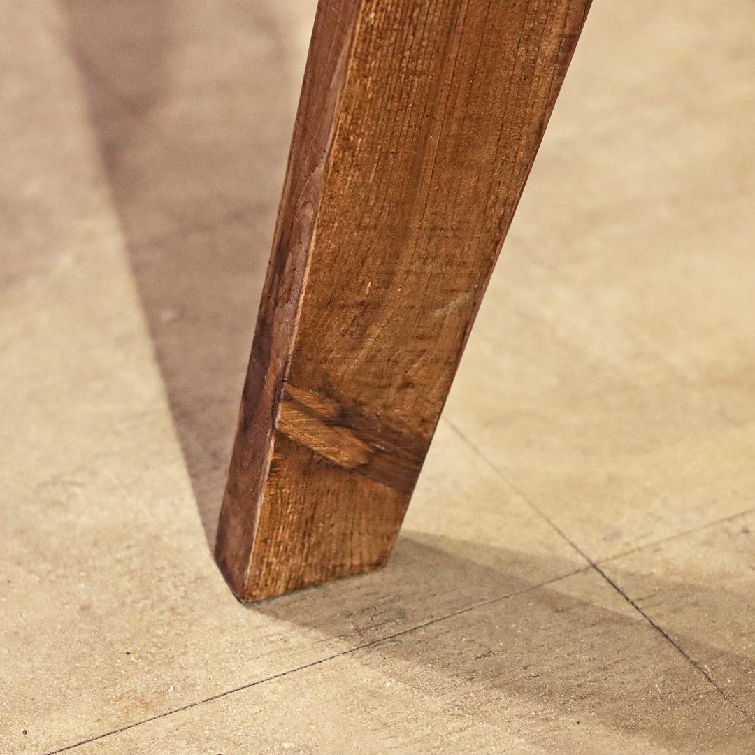 オーダー専用｜円形｜ラウンドテーブル｜ダークグレー｜薄塗りモルタル