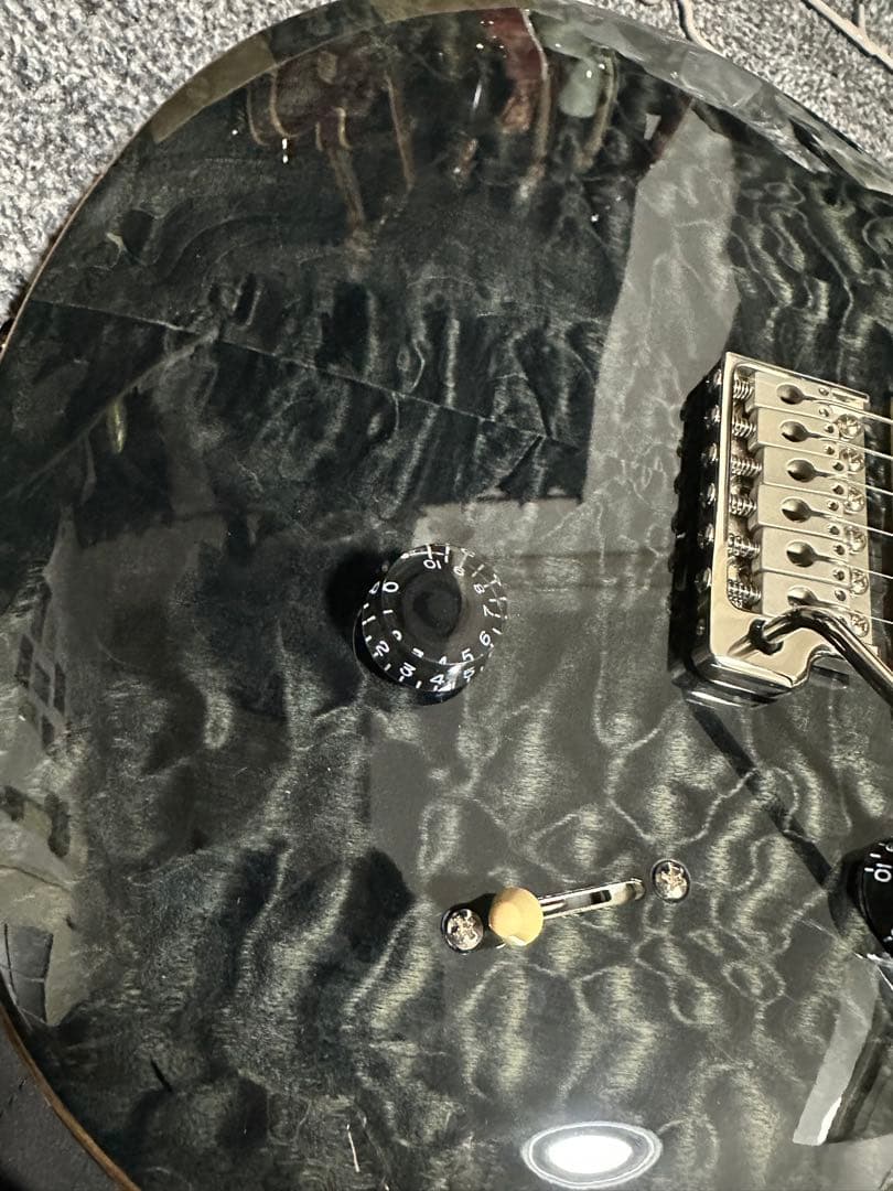 ギター PRS SE Custom24 Quilt Gray Black