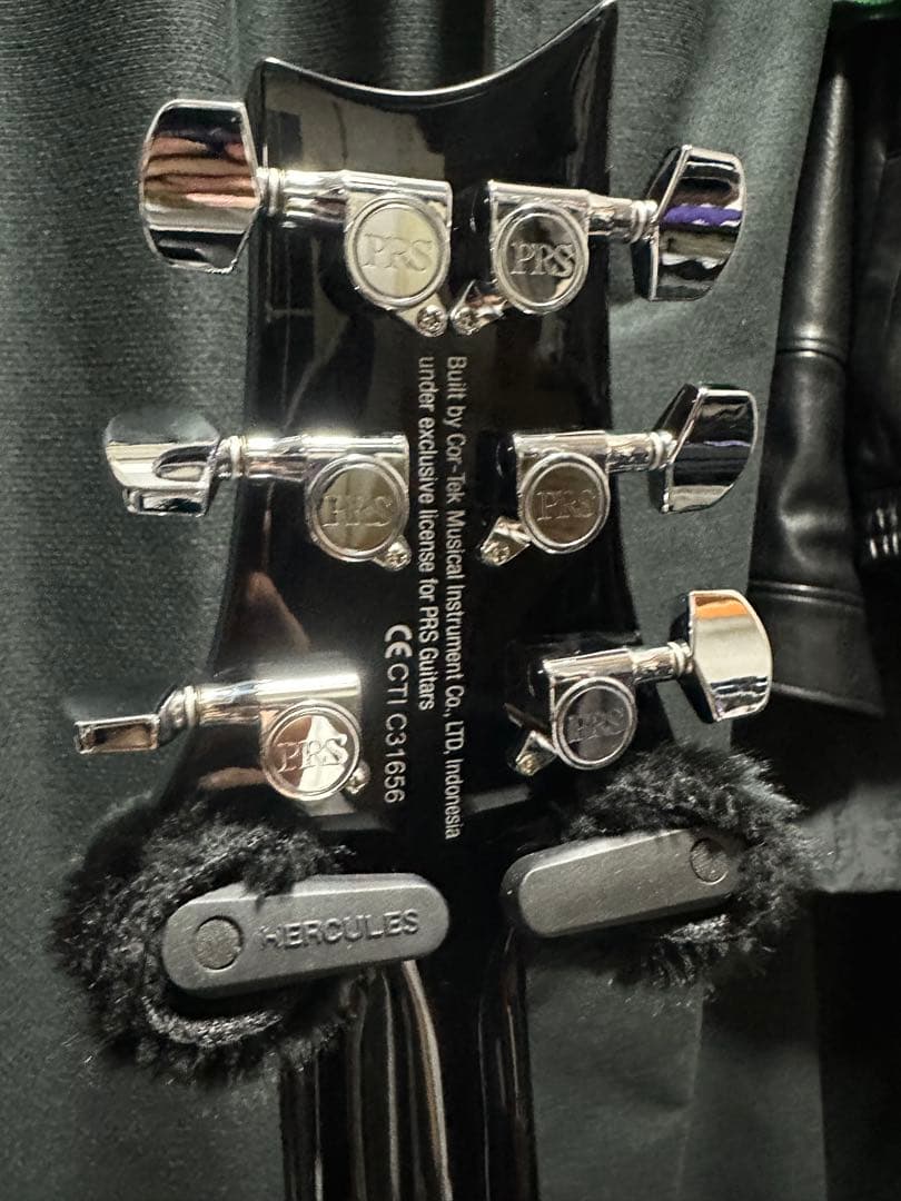 ギター PRS SE Custom24 Quilt Gray Black