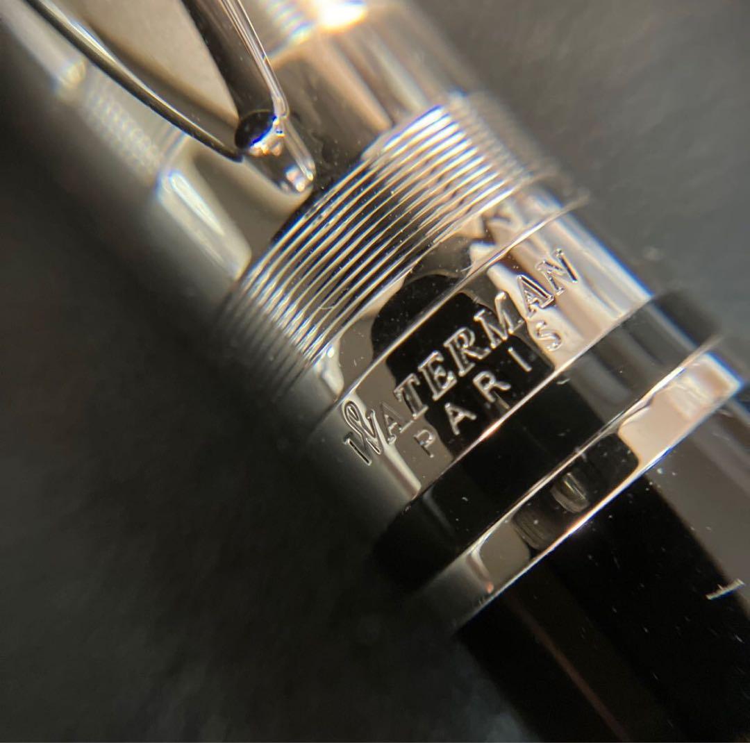 Waterman 万年筆 Fペン先＋インク付