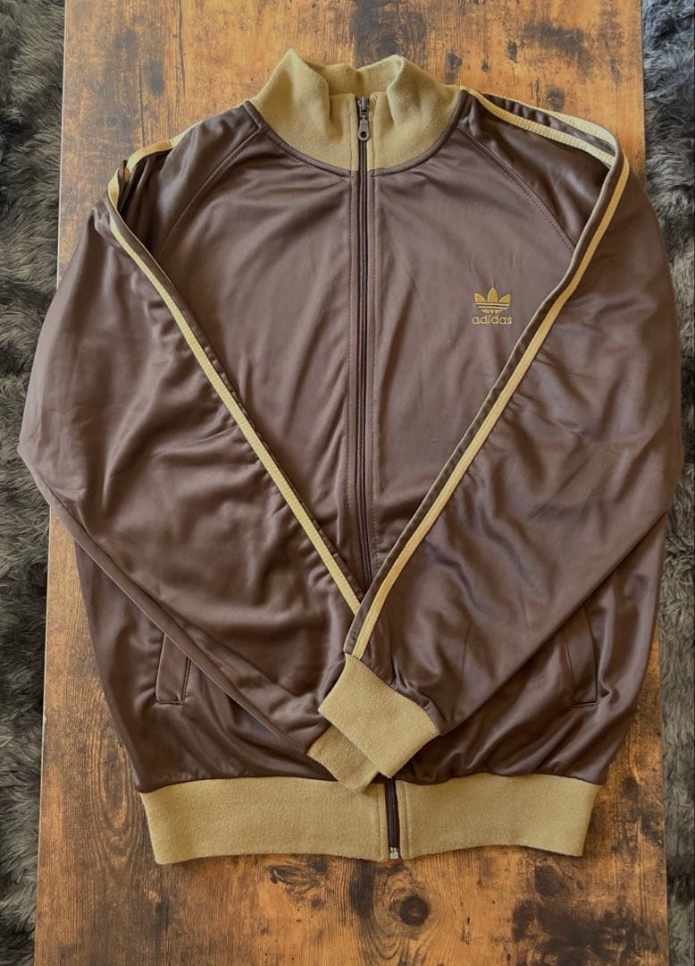 専用adidas originals track jacket brown
