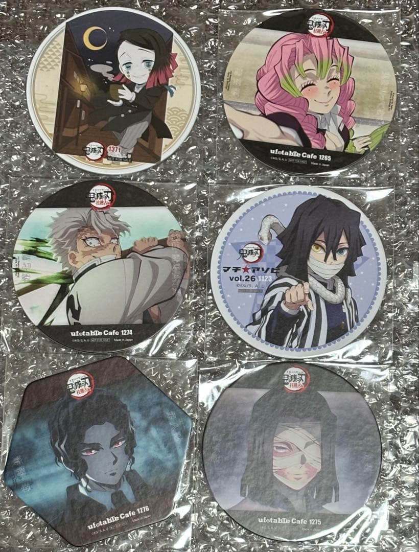 鬼滅の刃 ufotableCafe コースター30枚まとめ売り