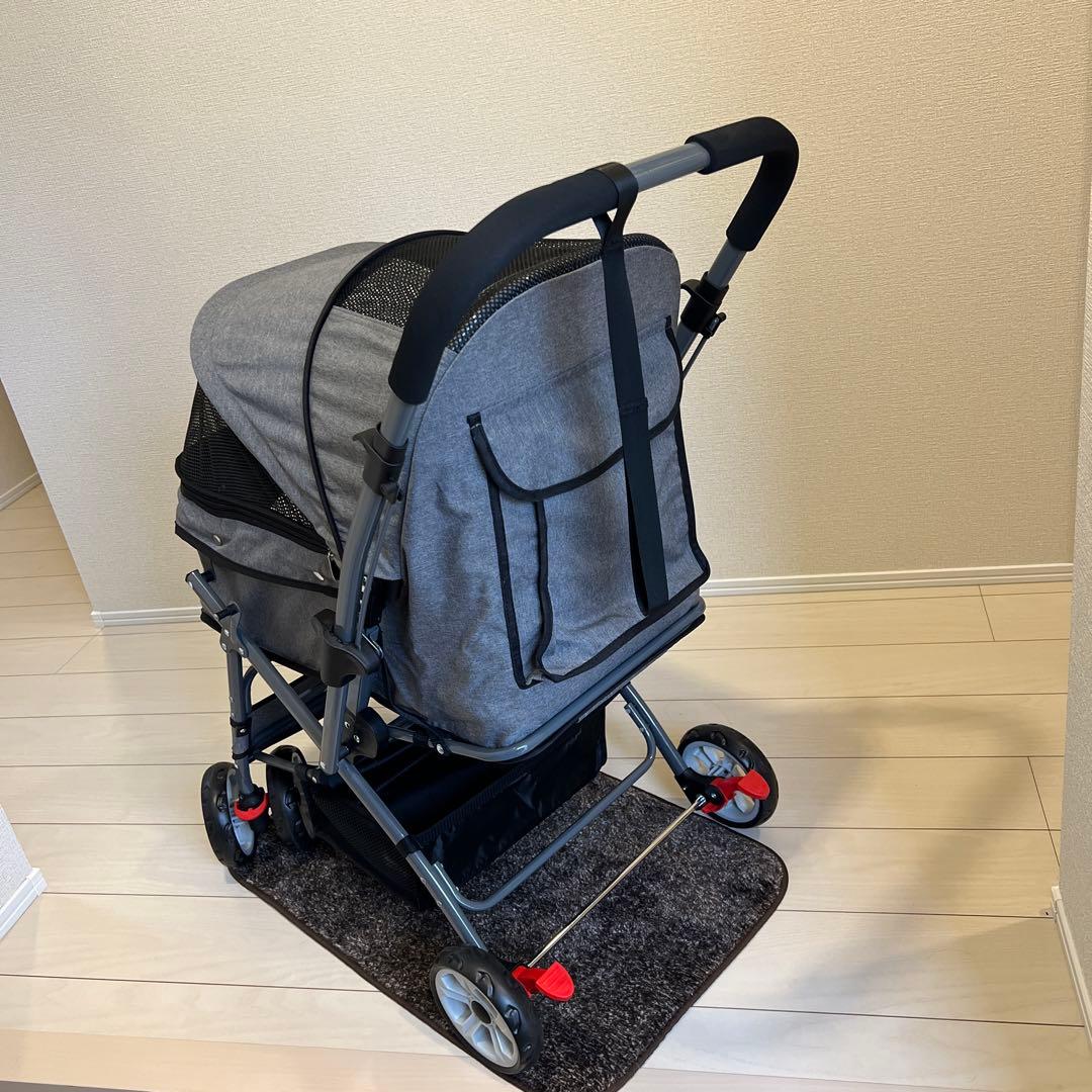 KIKII ペットカート 折りたたみ 組み立て簡単