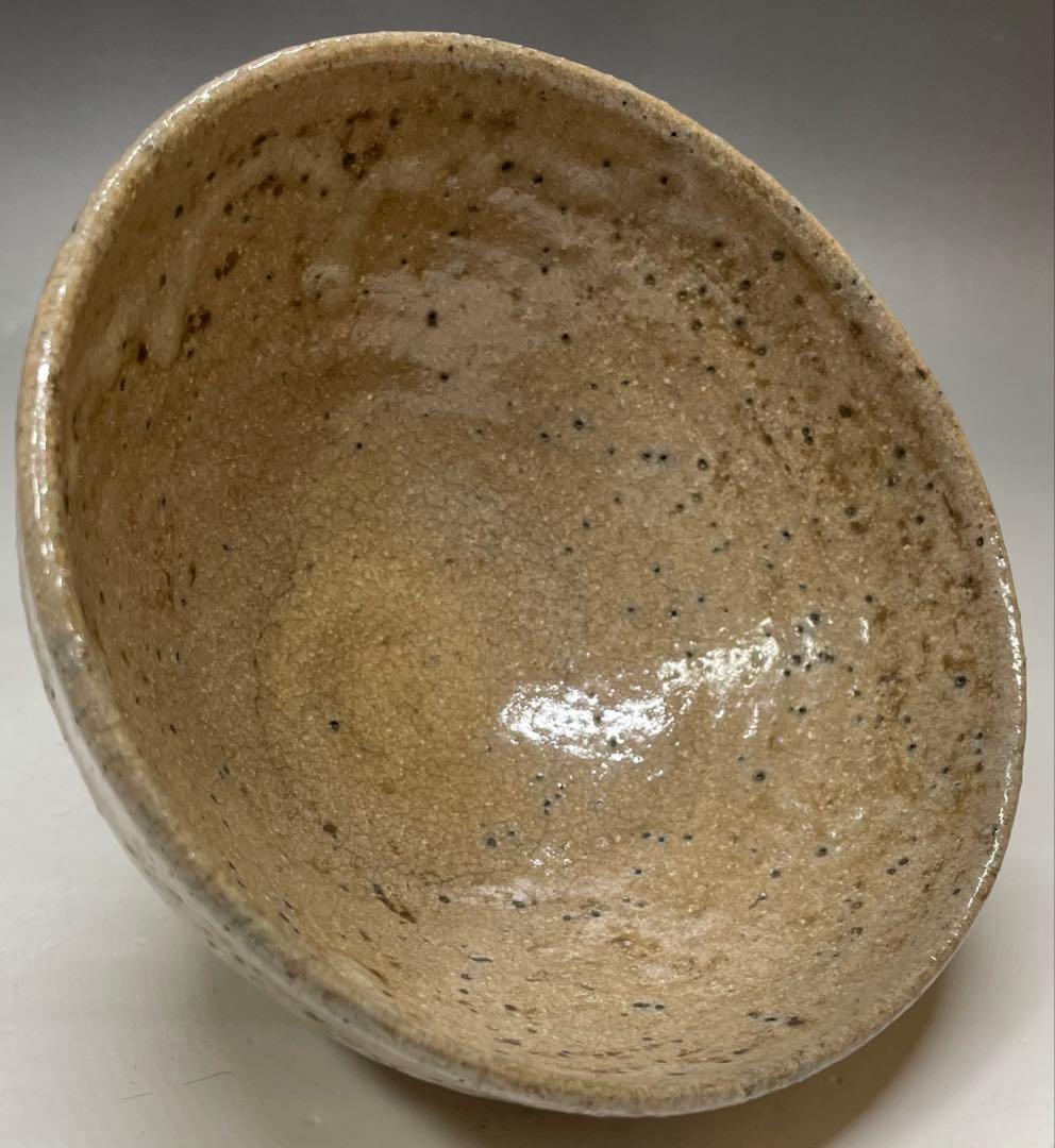 井戸茶碗　李朝時代　箱付(四方桟) 　s031