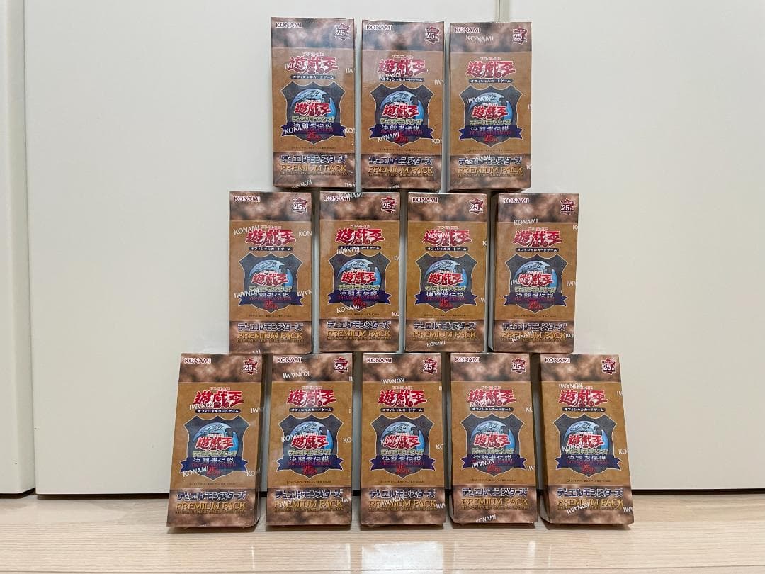 【東京ドーム限定】遊戯王PREMIUM PACK-決闘者伝説～ 12BOX