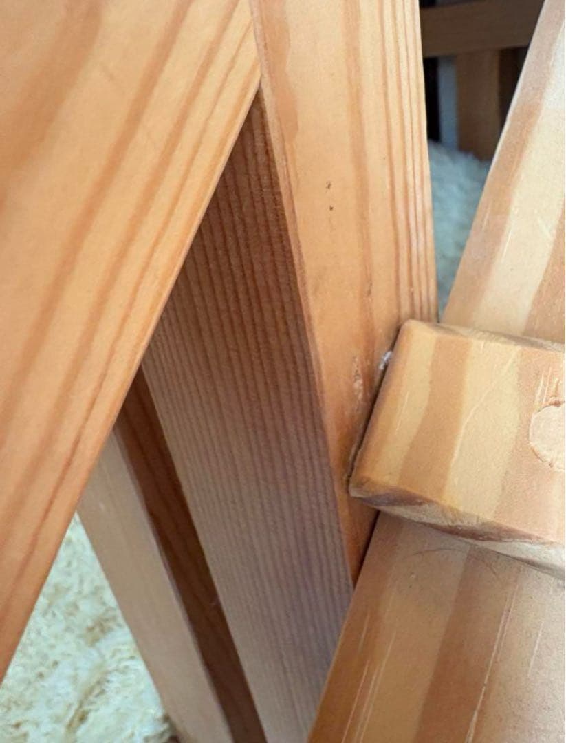 【職人手作り】木製 2階建て ドッグハウス スロープ　無垢材 おしゃれインテリア