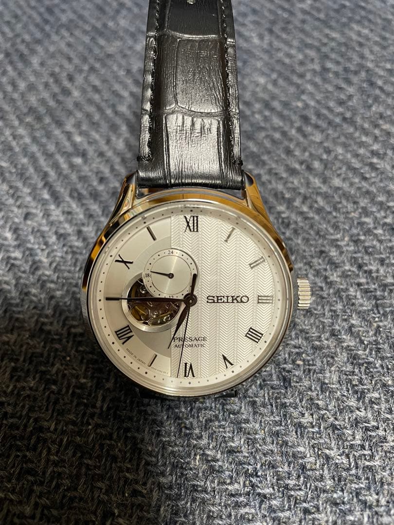 SEIKO 自動巻き 腕時計 オープンハート