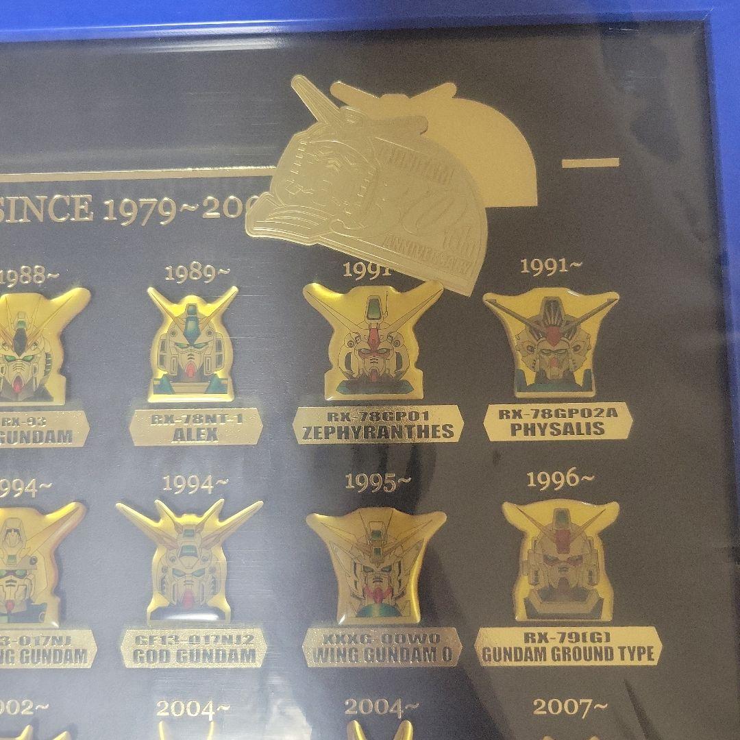 機動戦士ガンダム30周年記念ヒストリーピンバッジコレクション