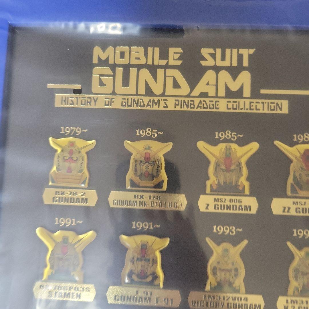 機動戦士ガンダム30周年記念ヒストリーピンバッジコレクション
