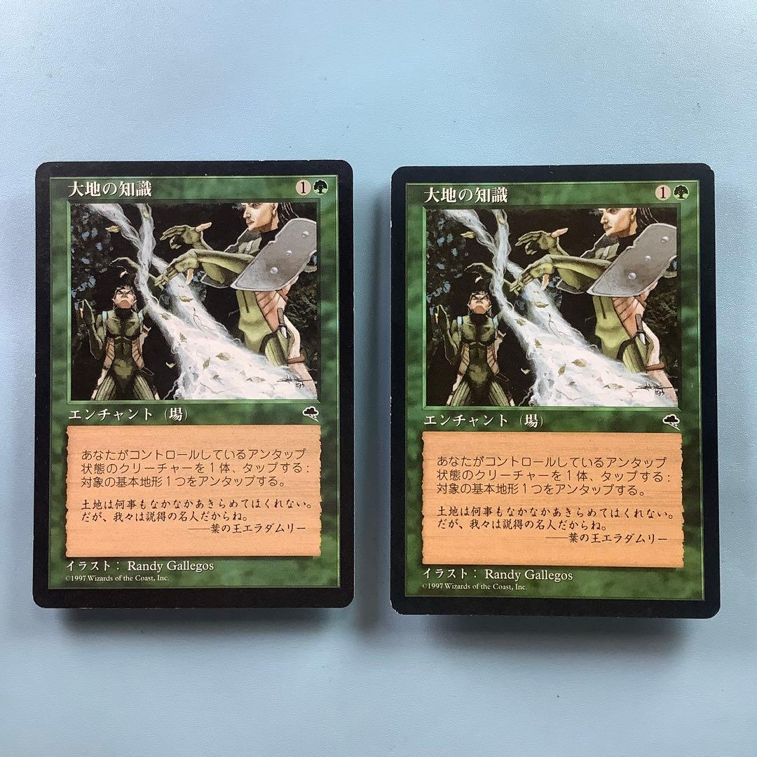 *バラ売り可* 大地の知識/Earthcraft TMP日本語2枚セット