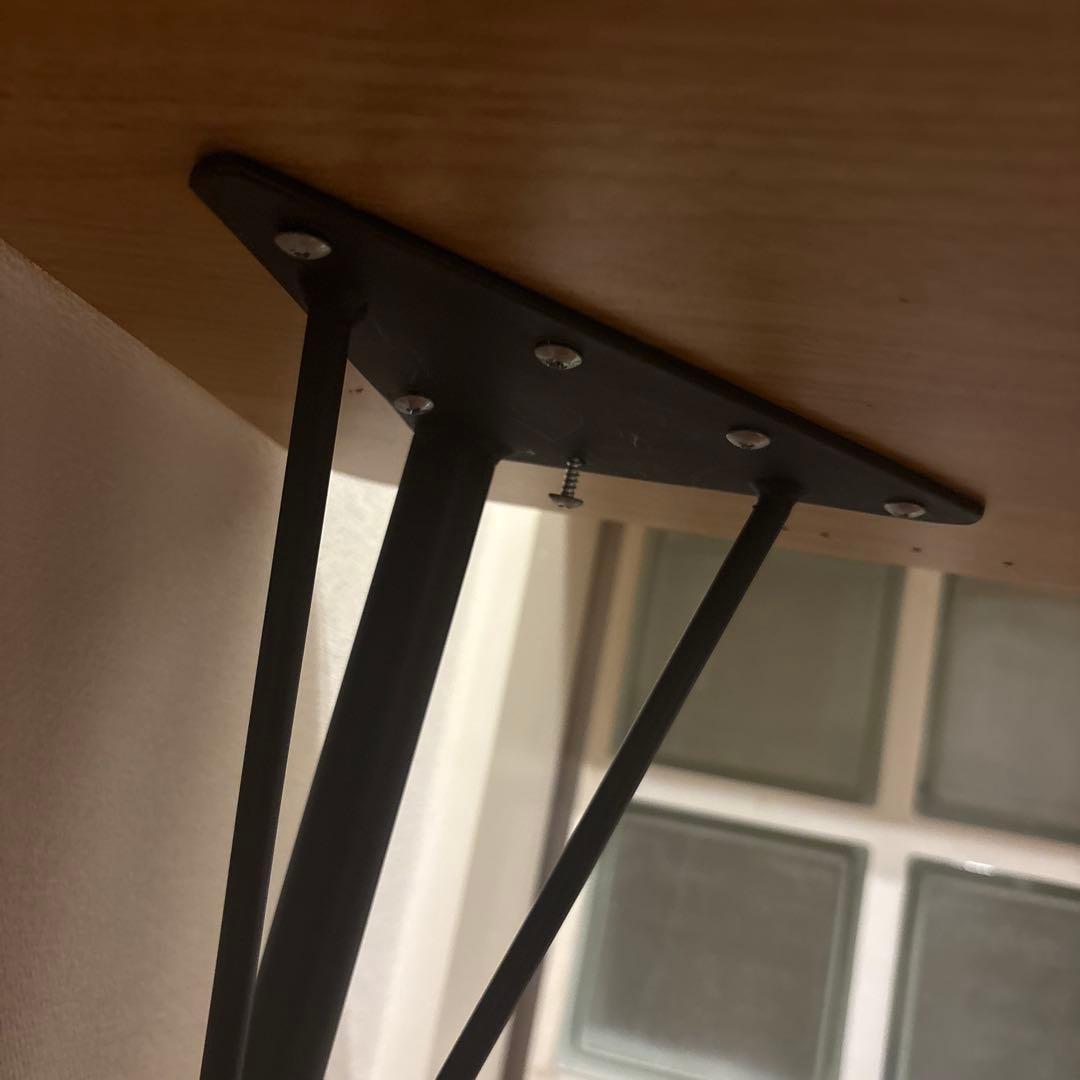 flexispot天板70＊140cm 60cmアイアン脚