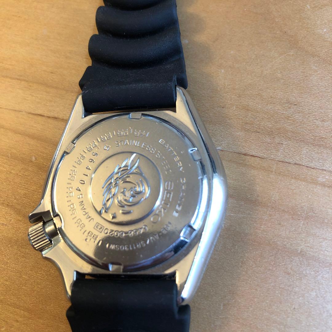 '80s日本製 SEIKO ダイバーズ腕時計 200m防水