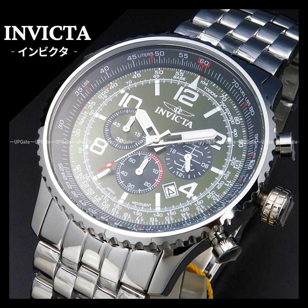 パイロットデザイン★内転式ベゼル INVICTA Aviator 49080