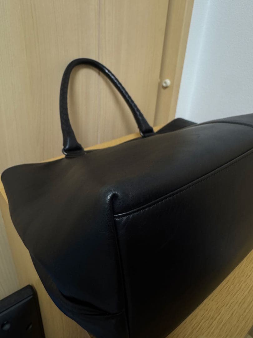 BOTTGAVENETA マルコポーロ トートバッグ ブラック レザー