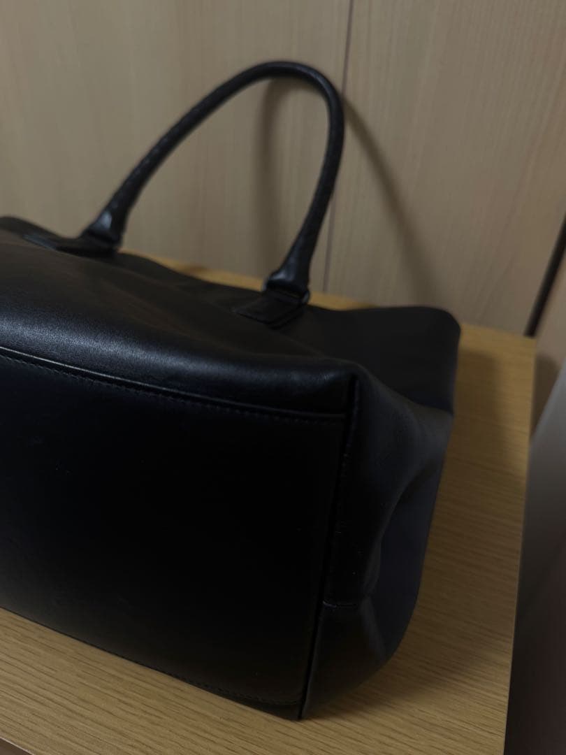 BOTTGAVENETA マルコポーロ トートバッグ ブラック レザー