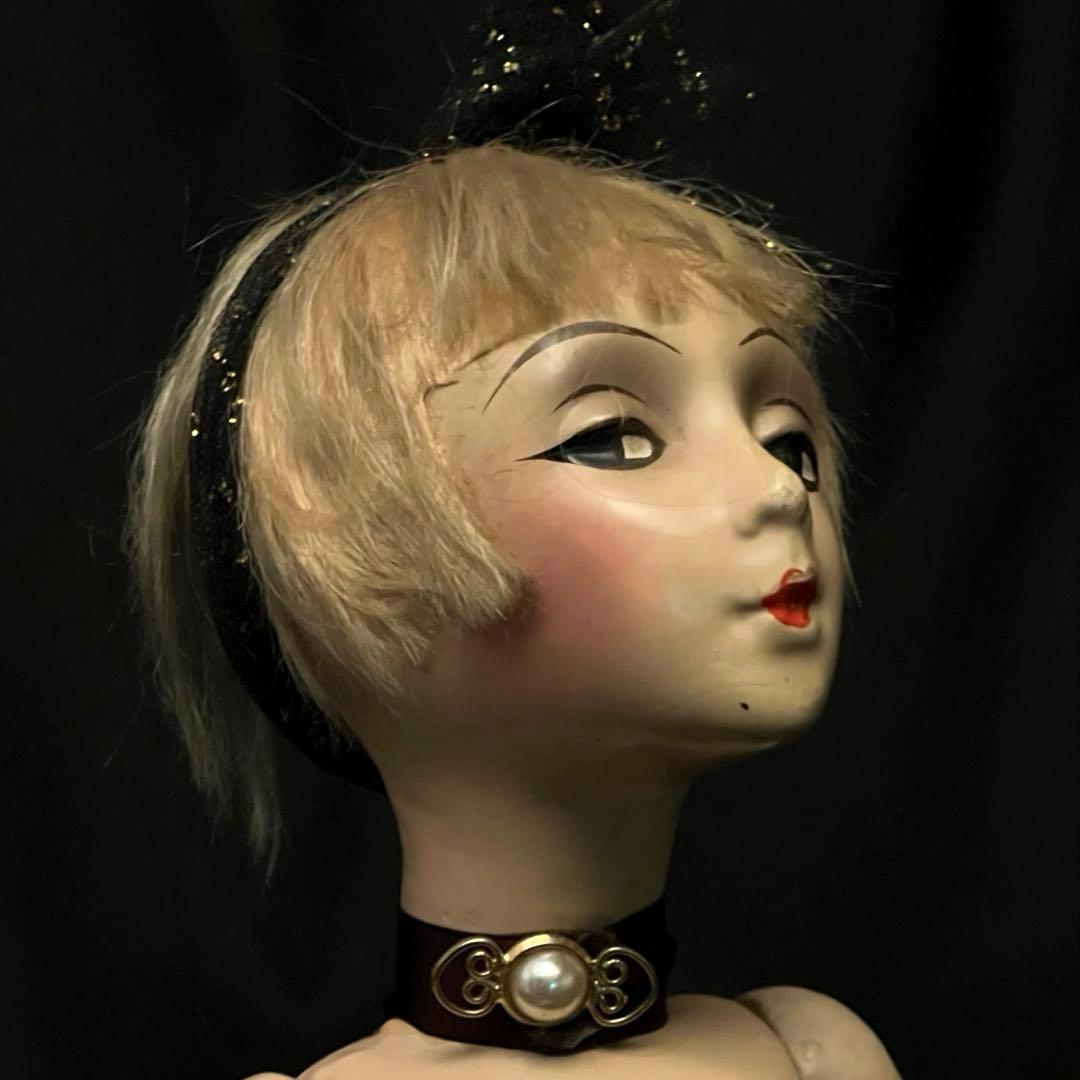 ブドワールドール　アンティークドール　 ビスクドール　フランス 入手困難