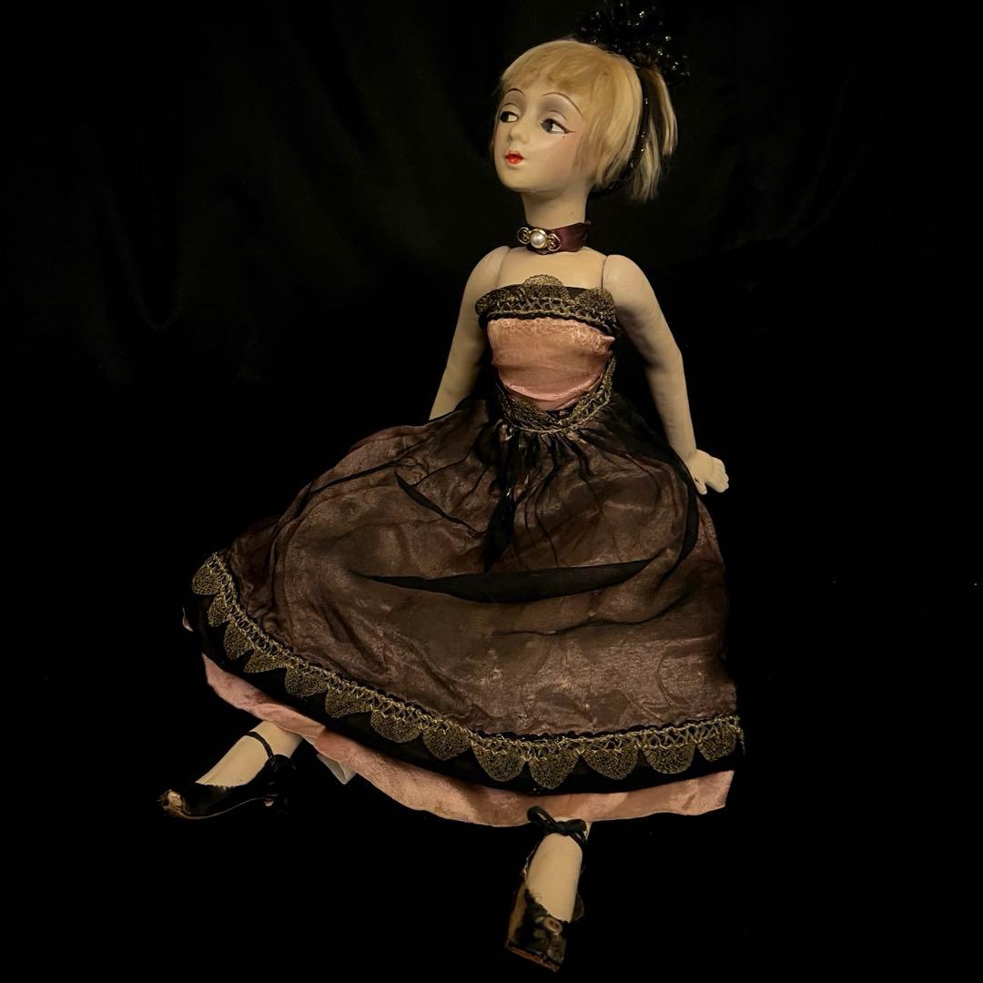 ブドワールドール　アンティークドール　 ビスクドール　フランス 入手困難