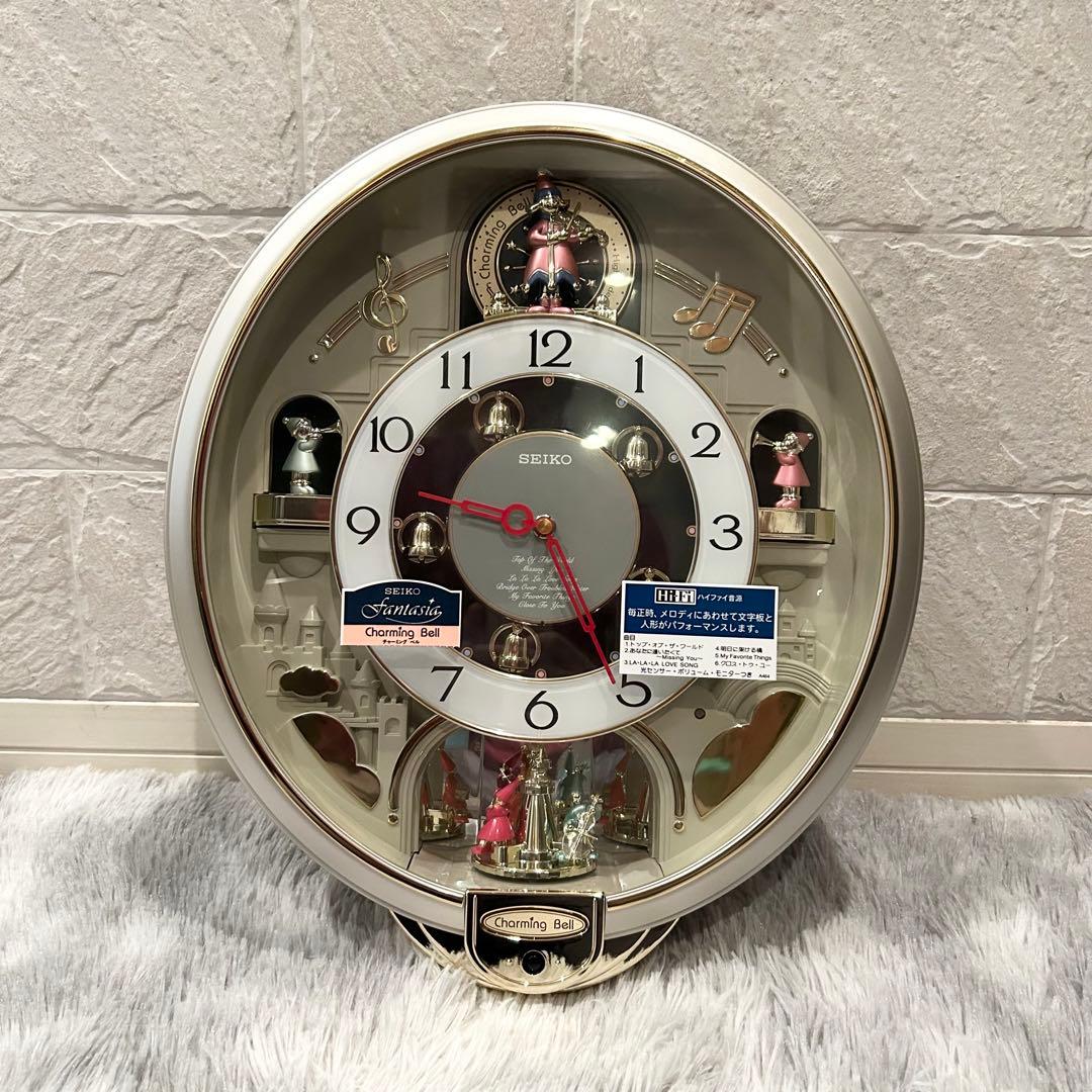 【未使用】 SEIKO セイコー RE538S チャーミングベル 壁掛け時計