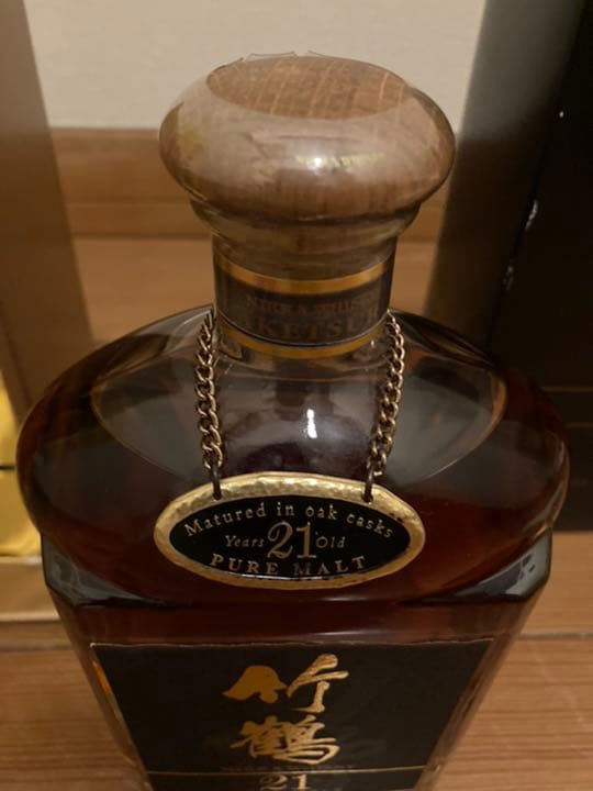 竹鶴21年 ウイスキー　ピュアモルト 旧ボトル