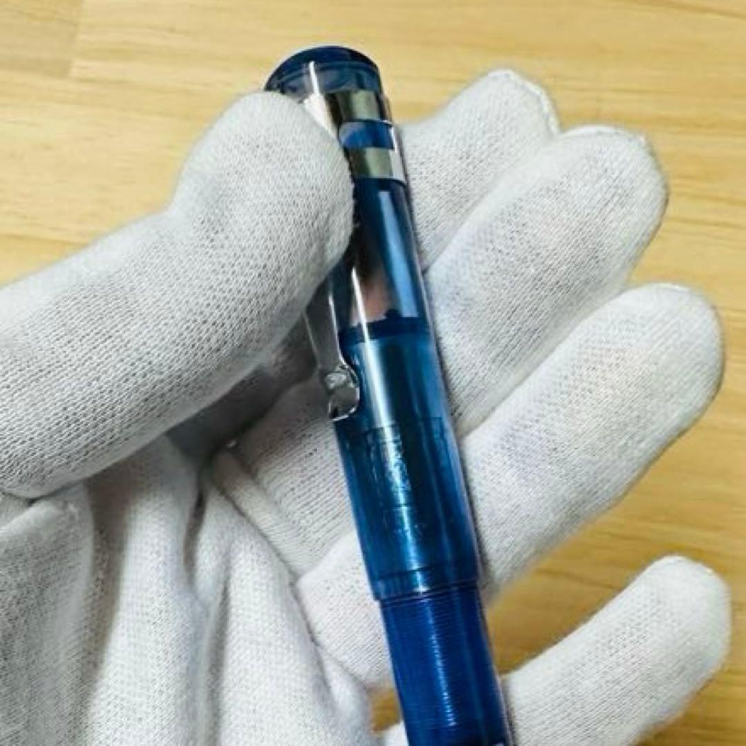 銀座 五十音 ミミック ブルーベリー ショート軸 鉛筆補助軸