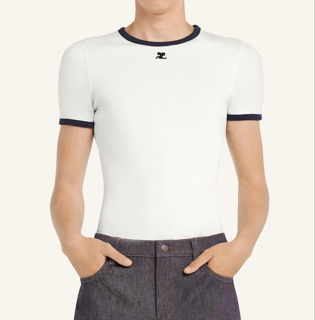 【新品 未使用】Courrèges クレージュ Tシャツ
