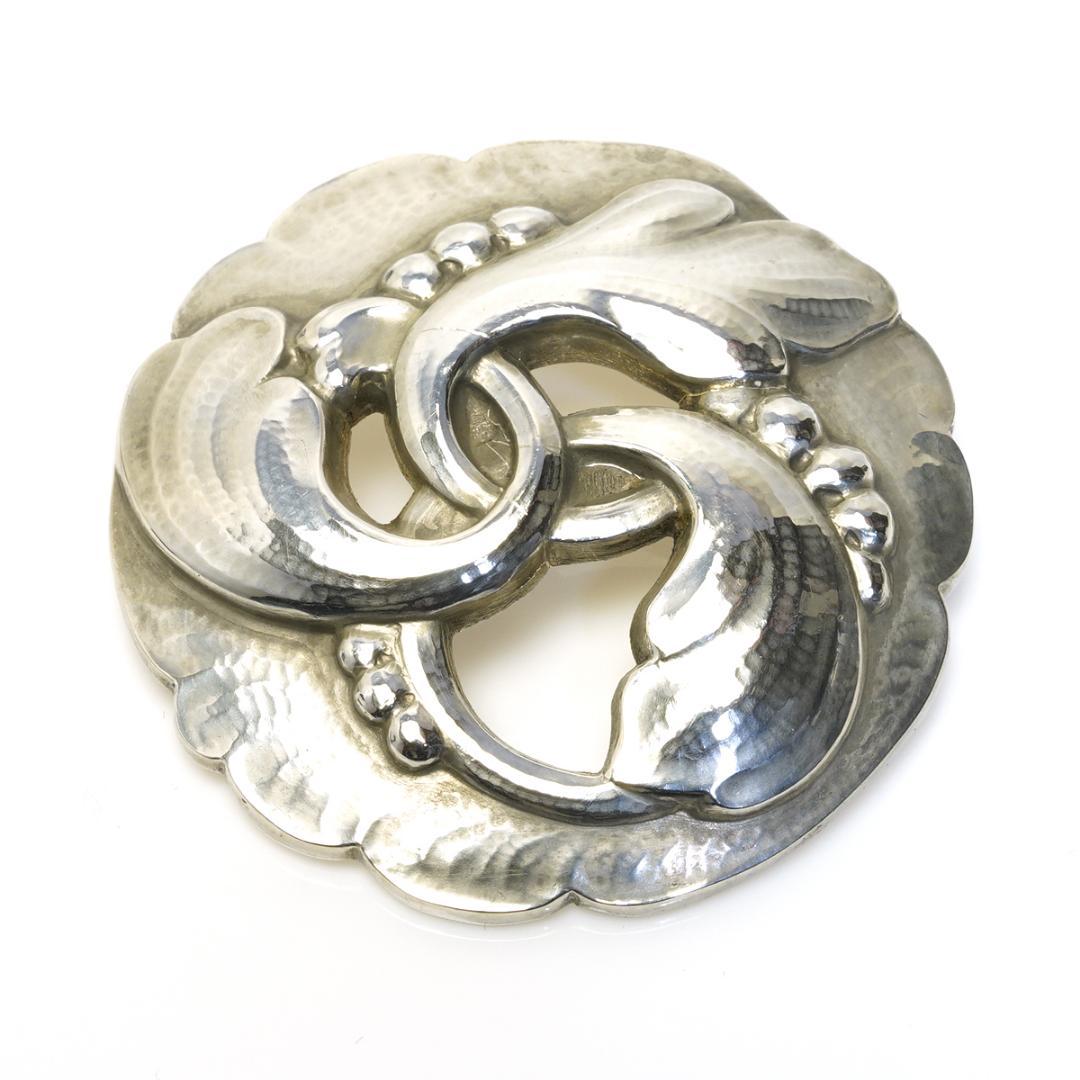 ジョージジェンセン 20 ブローチ フラワー 925  