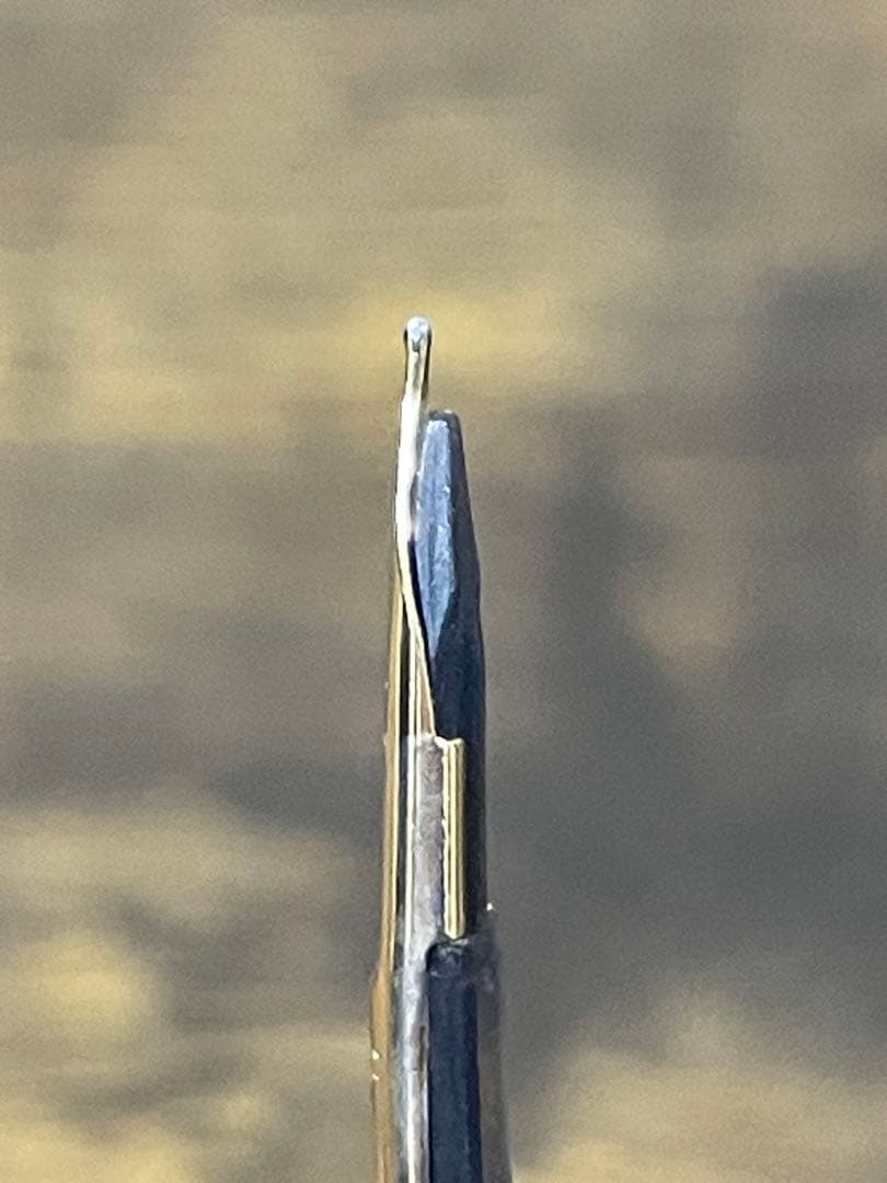 未使用　タグ付　ブラック　マーブル　18k F キャップレス　万年筆　パイロット