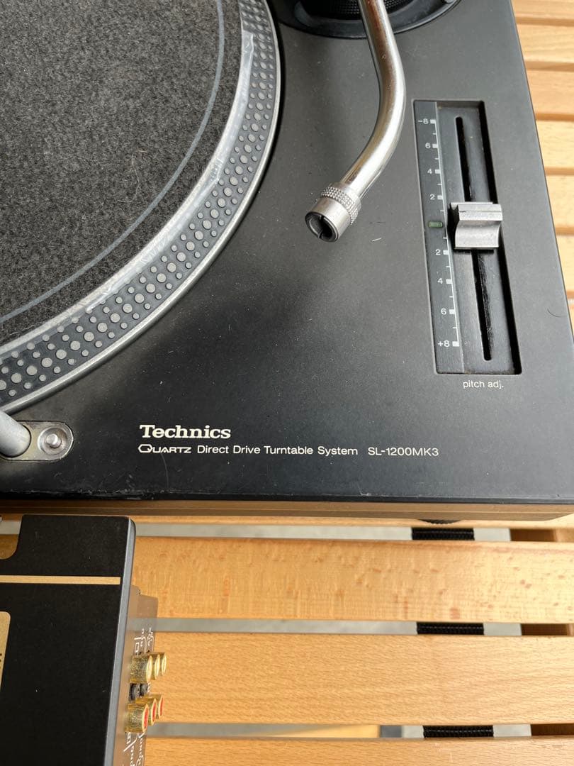 Technics ターンテーブル 2台とDJミキサーセット　テクニクス