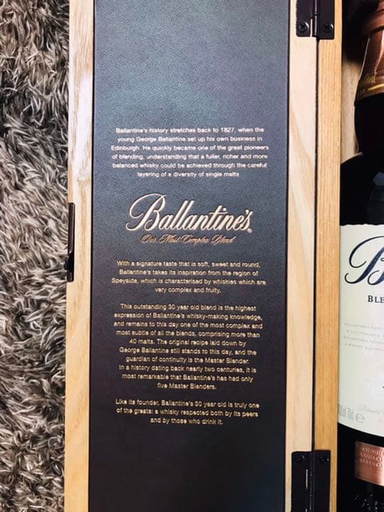 【新品】プレミア＊バランタイン30年