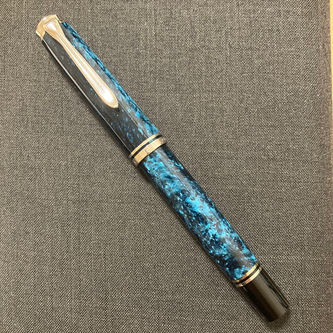 ペリカン オーシャンスワール 万年筆 EF 限定