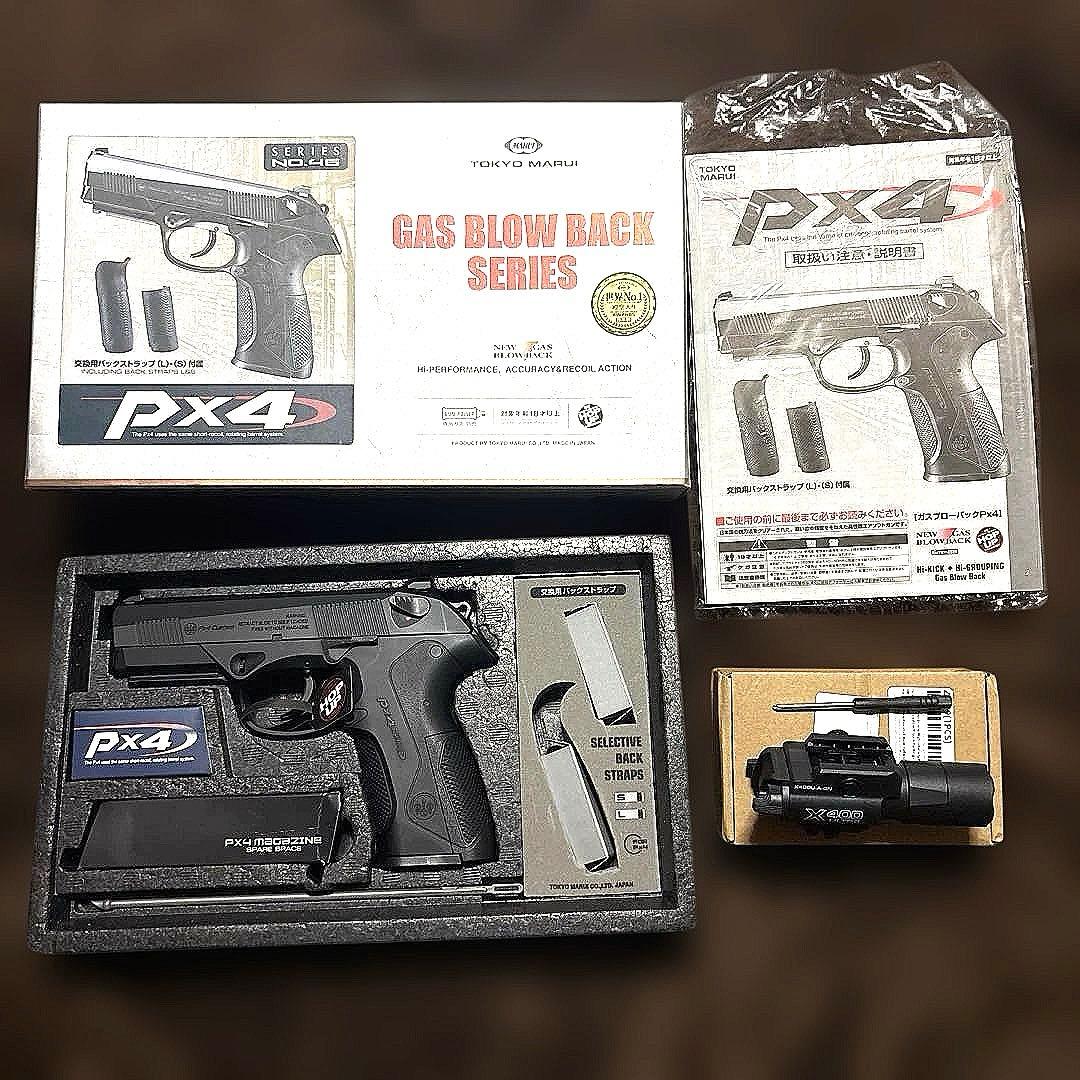 美品 東京マルイ ガスブローバック Px4 外装カスタム m9a1 好きな方にも