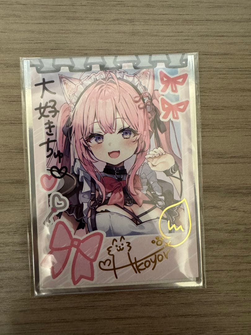 博衣こより新衣装記念2025(ぬいぐるみ無し・直筆メッセージ入りチェキ含む)