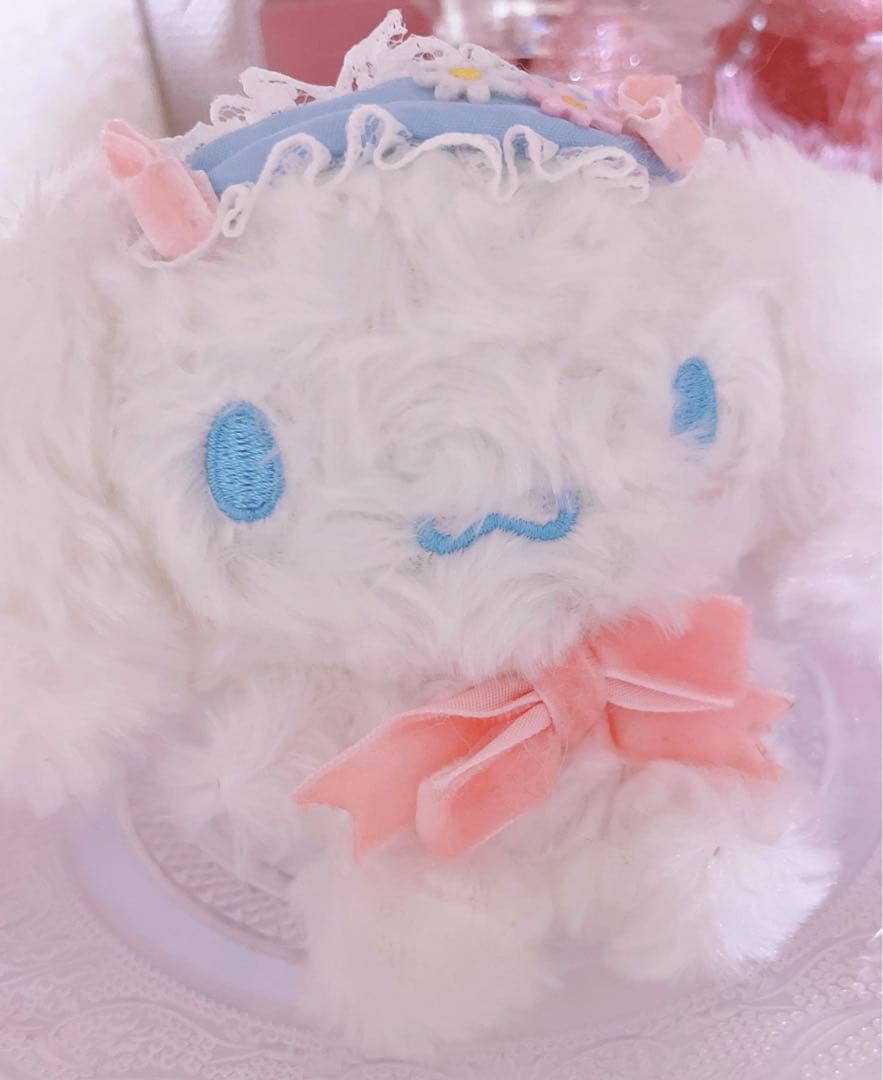 激レア♡希少♡サンリオ♡シナモロール♡マスコットホルダー♡LIZLISA♡ピンク