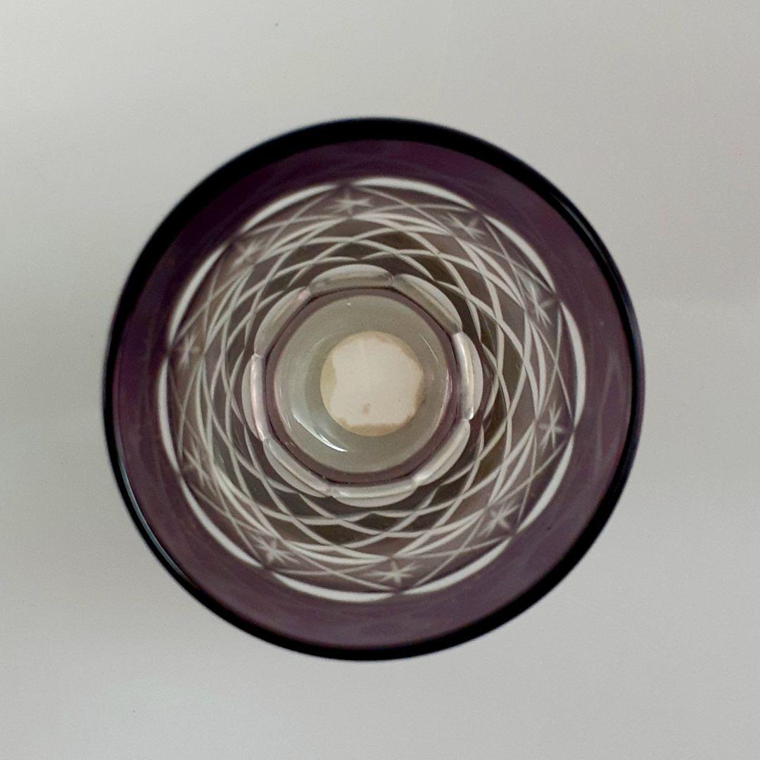 MURANO ムラノ 金彩 ドルフィン モチーフ ブルー グラス 2客セット