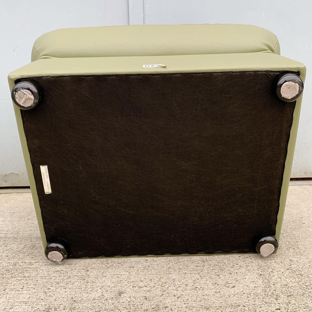 【美品】カリモク karimoku チターノchitano オットマン スツール