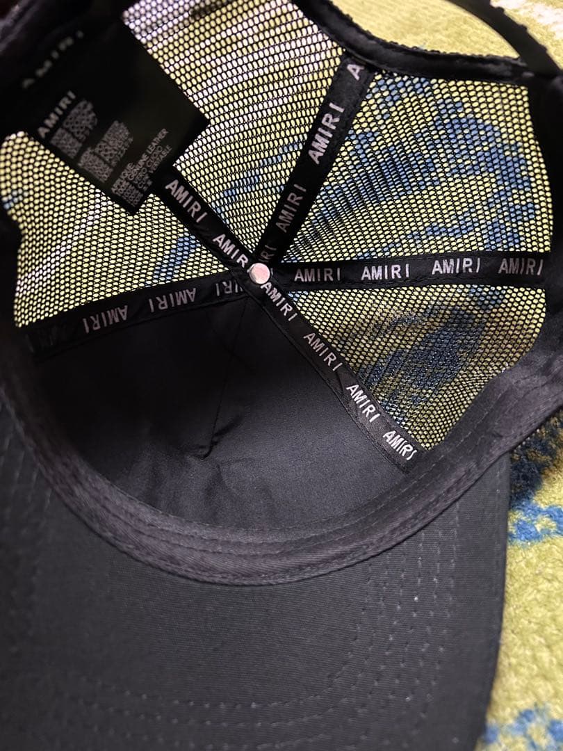 特別価格！値下げ交渉可‼️AMIRI MAトラッカーロゴキャップ