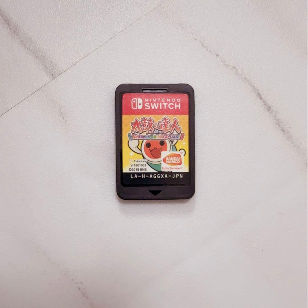 Nintendo Switch 本体 箱付き 太鼓の達人カセット付き