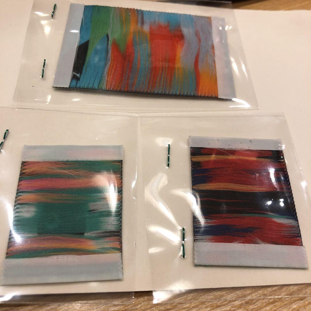 (未使用)ムーミン　bull'sの刺繍タグワッペン3枚セット。