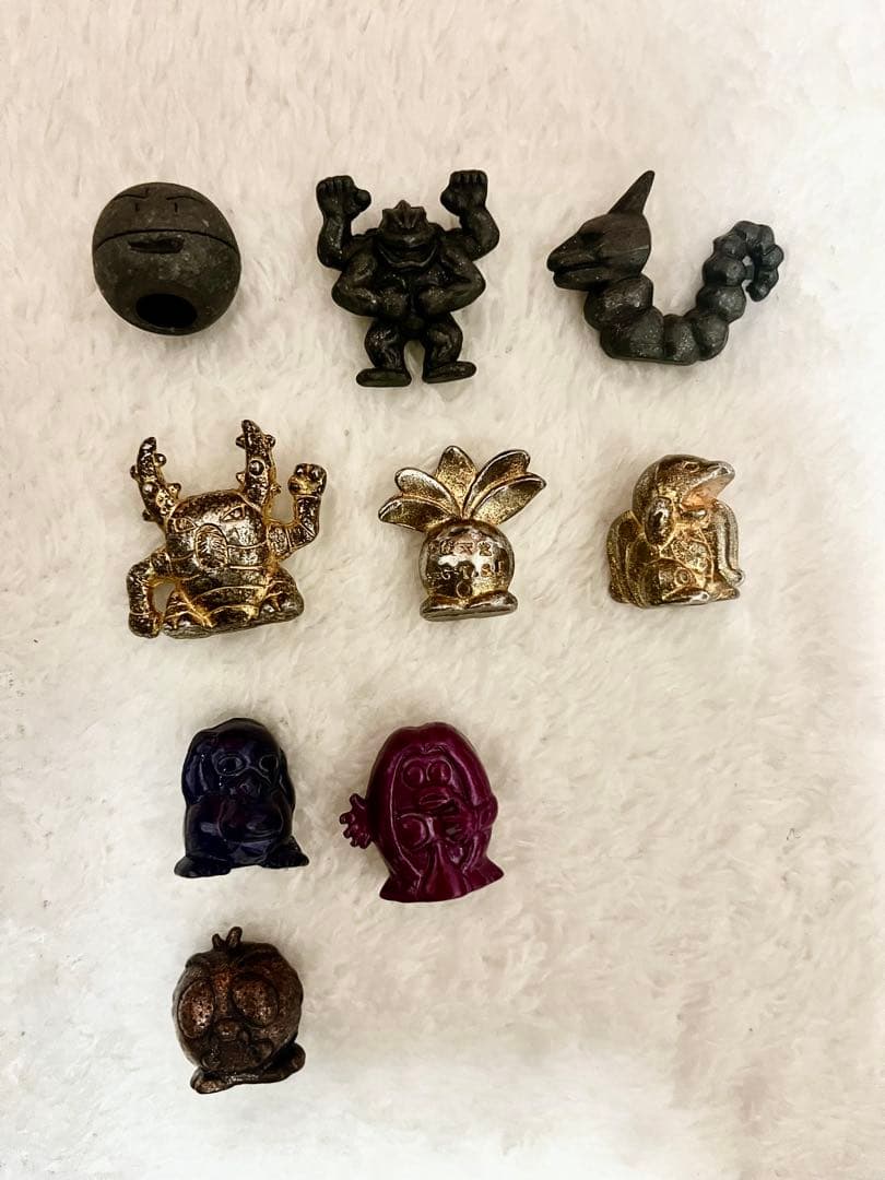 多色金属製フィギュア10個セット